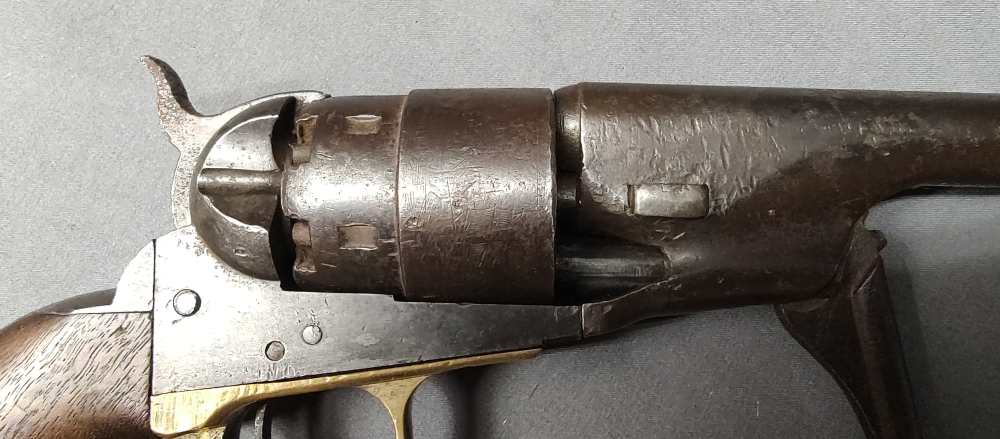 Colt 1860 Army Civilian 44 percussion revolver made in 1868-img-25