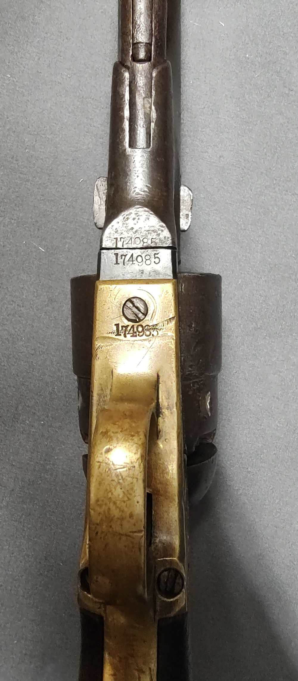 Colt 1860 Army Civilian 44 percussion revolver made in 1868-img-20