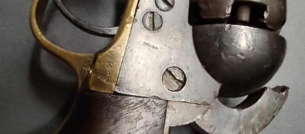 Colt 1860 Army Civilian 44 percussion revolver made in 1868-img-37
