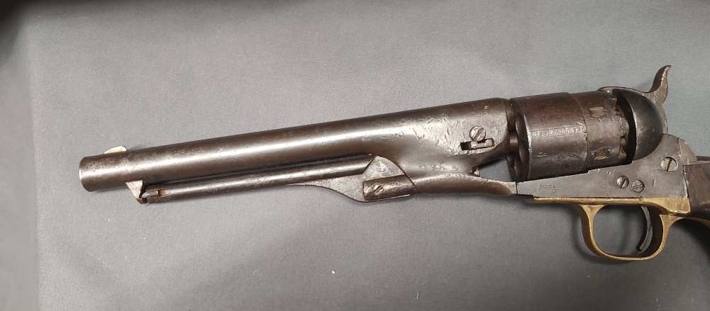 Colt 1860 Army Civilian 44 percussion revolver made in 1868-img-2