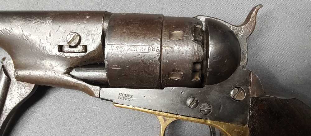Colt 1860 Army Civilian 44 percussion revolver made in 1868-img-24