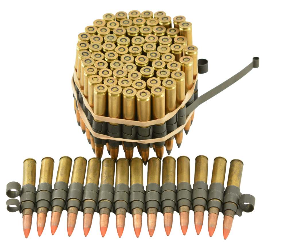 	Linked 30-06 for the M1919 Browning MG 83 Rounds AP and Tracer-img-0