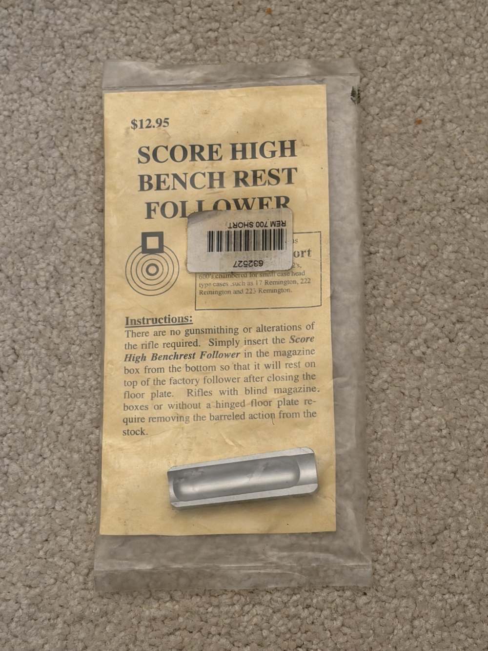 High Score Bench Rest Follower Rem 700 Short-img-0