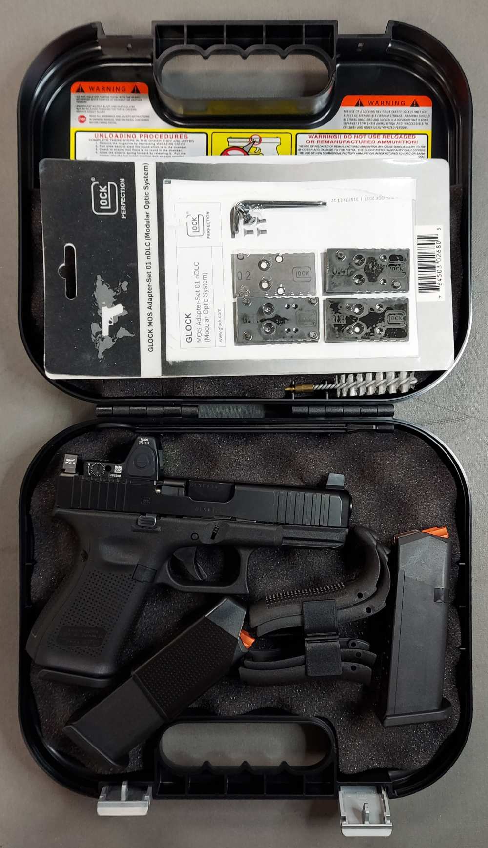Used Glock 19 Gen5 Semi-Auto Pistol 9mm 4.02" 15rd 3 Mags w/ Trijicon RMR-img-10