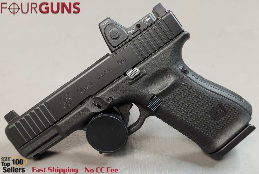 Used Glock 19 Gen5 Semi-Auto Pistol 9mm 4.02" 15rd 3 Mags w/ Trijicon RMR-img-0