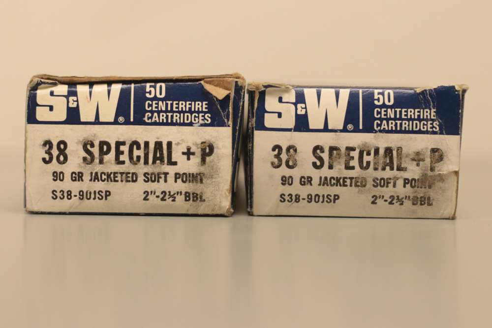 Smith Wesson .38 Spl +P Vintage Ammunition (100rds)-img-0
