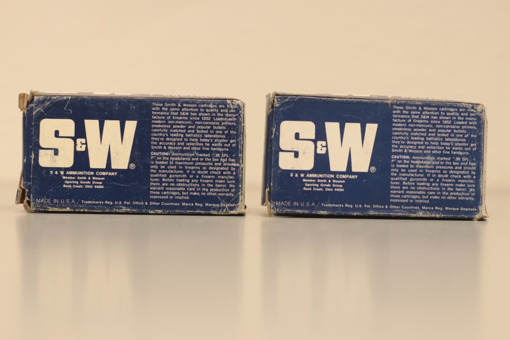 Smith Wesson .38 Spl +P Vintage Ammunition (100rds)-img-2