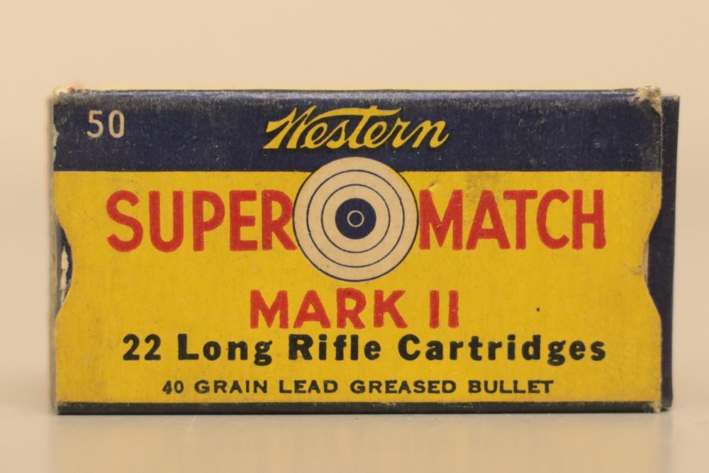 Western Super Match Mk II .22 LR Vintage Ammo (50rds)-img-0