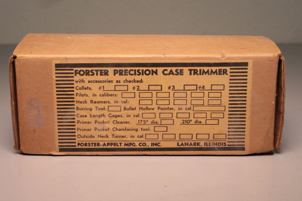 Forster Precision Case Trimmer Forster-Appelt-img-0