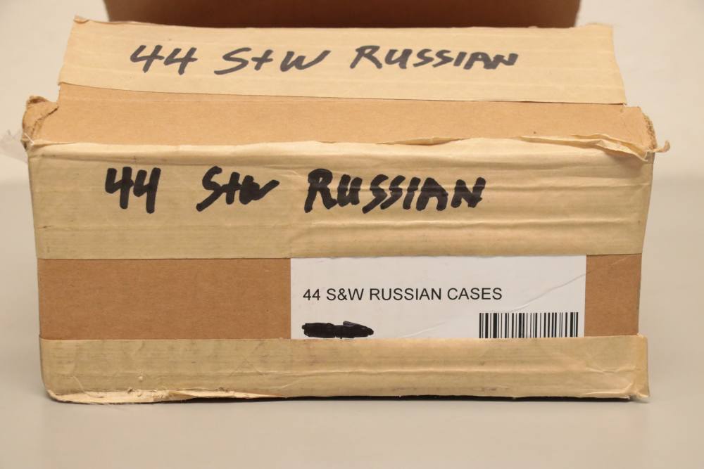 44 S&W Russian Unprimed Brass Casings Starline Brass (495qty)-img-0