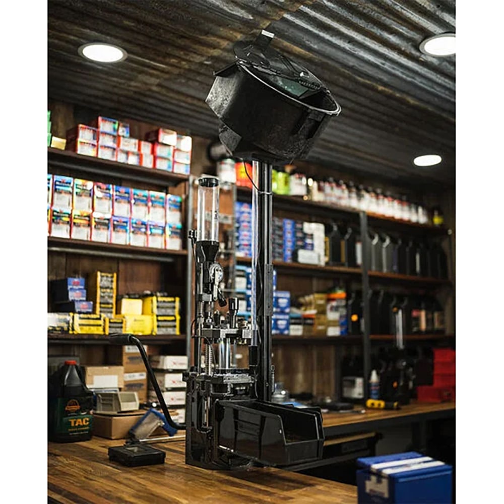 Frankford Arsenal X-10 Progressive Reloading Press with Case Feeder-img-1