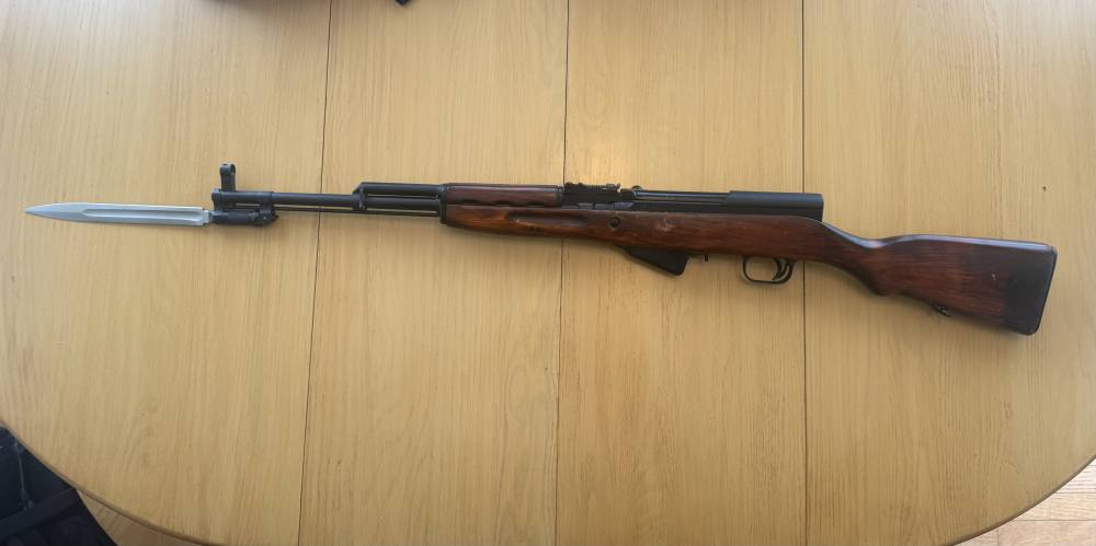 1951 Russian Tula SKS 7.62x39 Matching Numbers Bayonet-img-1