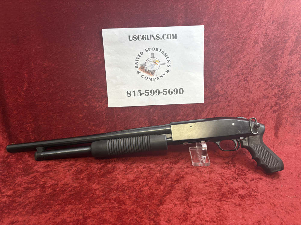 Mossberg 500A pump 12 gauge 18" bbl -img-0