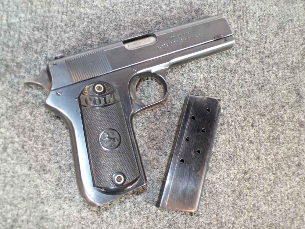 Vintage Colt Auto Model 1903 Pocket Hammer 38 ACP 4.5" w/ Mag 1919-img-13