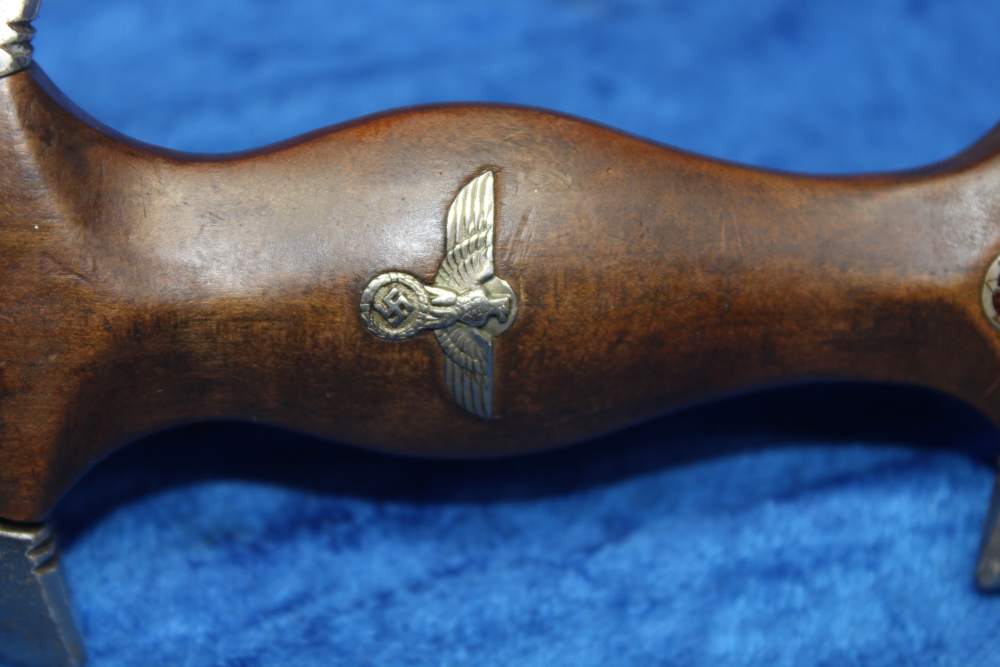 Authentic 1938 RZM M7/19 SA Dagger National Socialist Germany WWII w Sheath-img-3