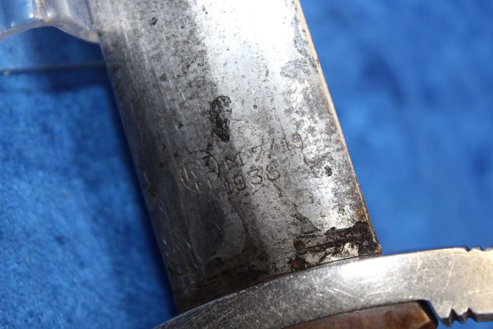 Authentic 1938 RZM M7/19 SA Dagger National Socialist Germany WWII w Sheath-img-14