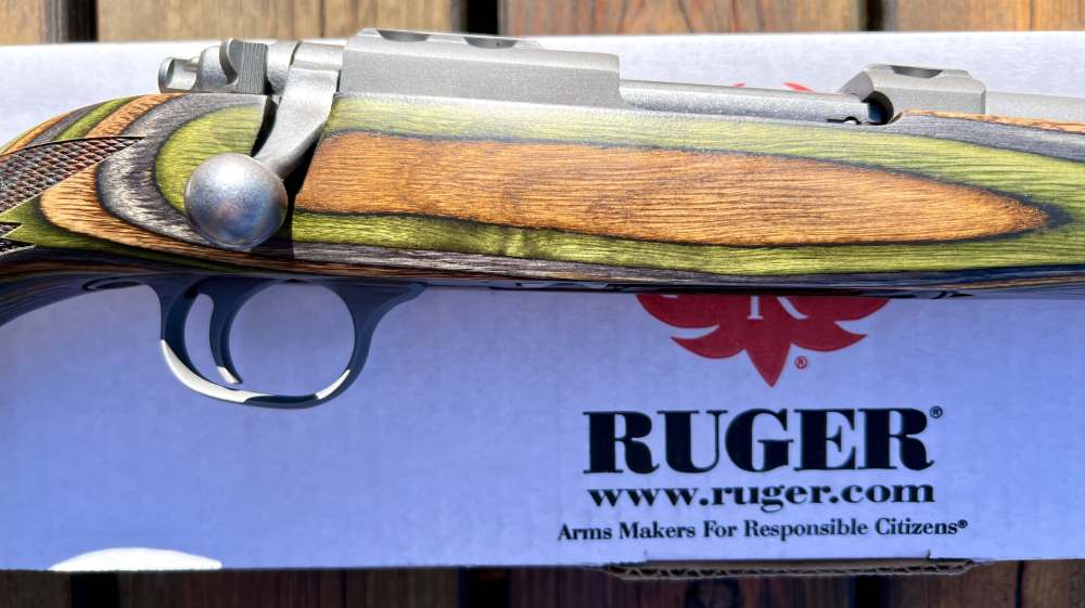 Ruger 77/17 .17 HORNET 18.5" Barrel Green Mountain Stock NIB  1 extra mag-img-6