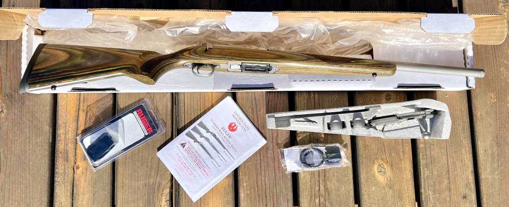 Ruger 77/17 .17 HORNET 18.5" Barrel Green Mountain Stock NIB  1 extra mag-img-31