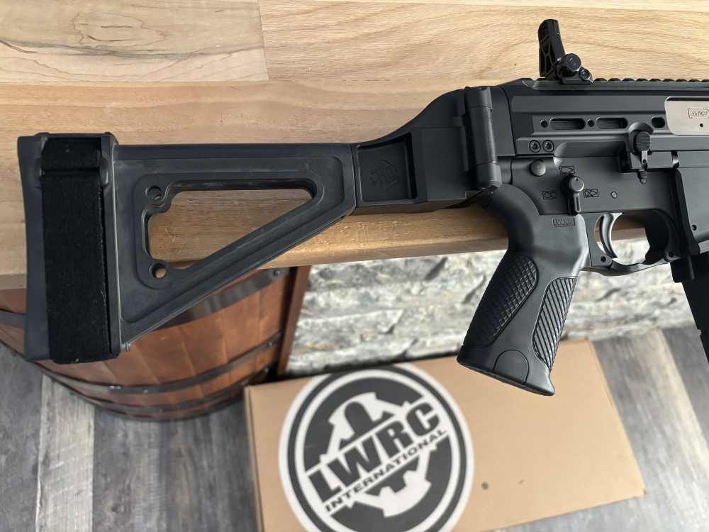 LWRC SMG 45 acp semi auto pistol 8.5" threaded smg45 brace LNIB scarce-img-9