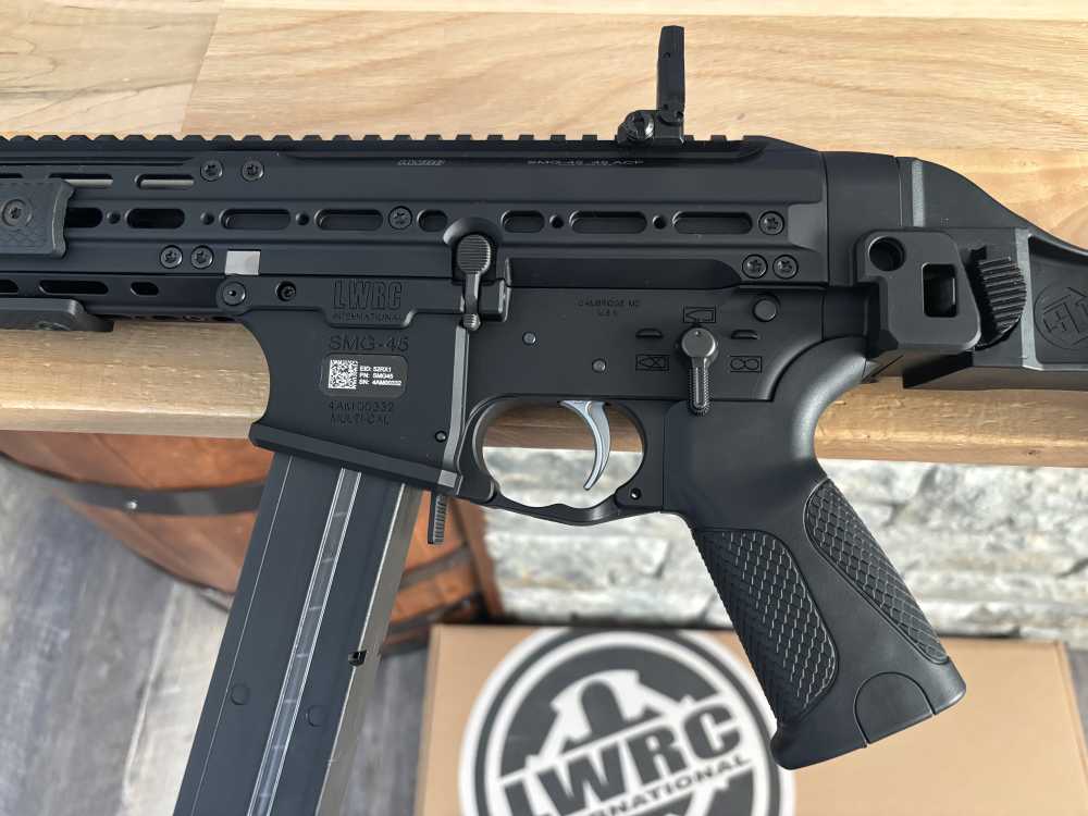 LWRC SMG 45 acp semi auto pistol 8.5" threaded smg45 brace LNIB scarce-img-6