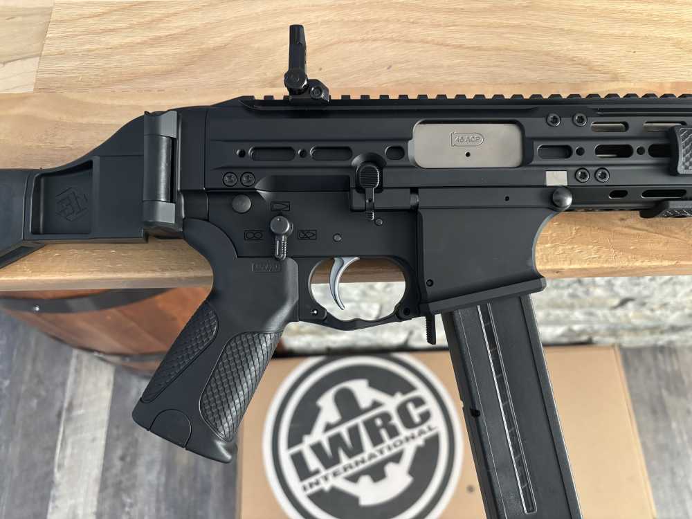 LWRC SMG 45 acp semi auto pistol 8.5" threaded smg45 brace LNIB scarce-img-10