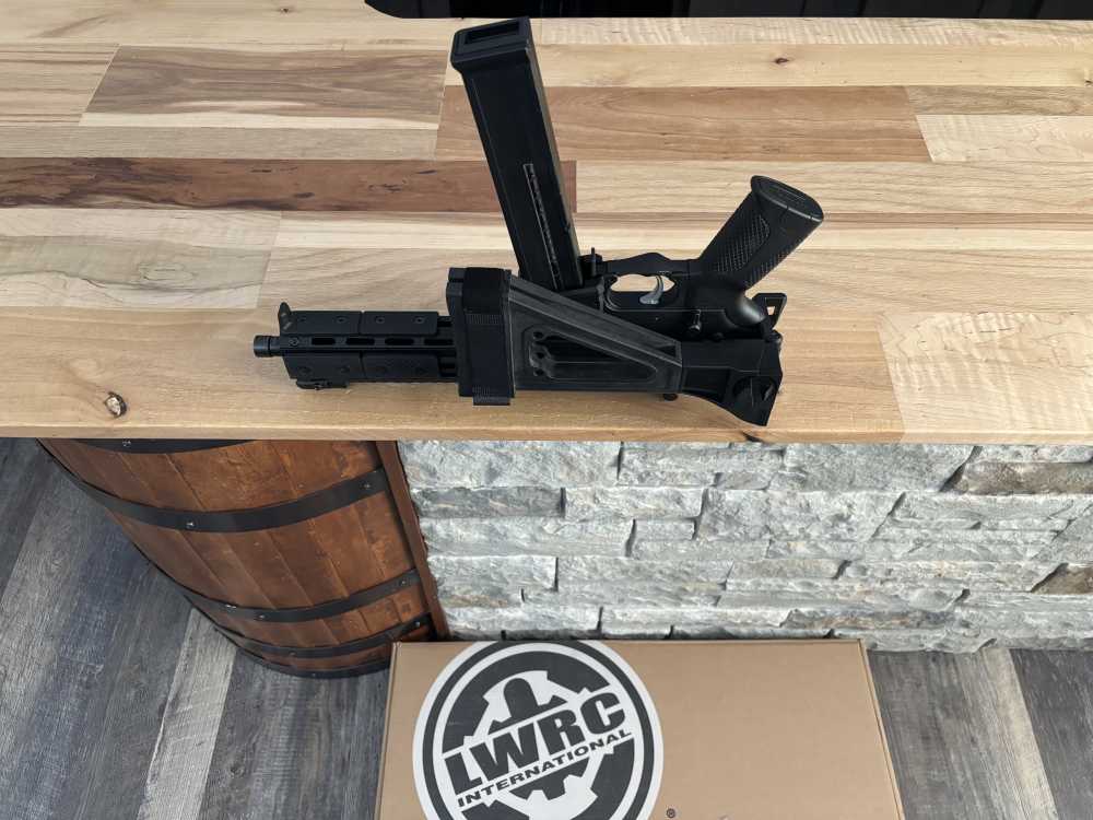 LWRC SMG 45 acp semi auto pistol 8.5" threaded smg45 brace LNIB scarce-img-12