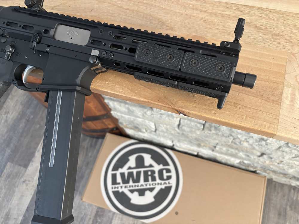 LWRC SMG 45 acp semi auto pistol 8.5" threaded smg45 brace LNIB scarce-img-11
