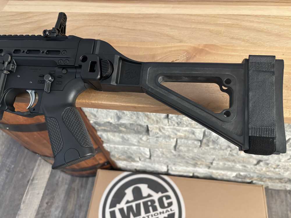 LWRC SMG 45 acp semi auto pistol 8.5" threaded smg45 brace LNIB scarce-img-5