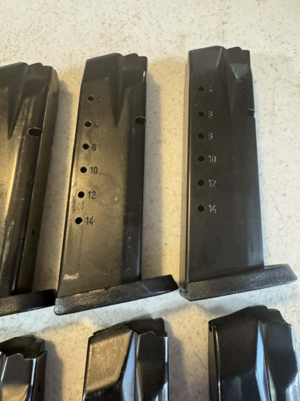 Lot of 8, S&W M&P40, 15 Round, 40S&W/.357, Magazines, Item P-645-img-3