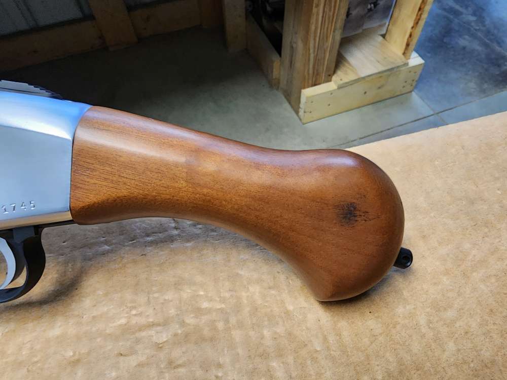 PICS NEW TALO MOSSBERG PUMP 590 NIGHT STICK 12 GAUGE 14" 3 WALNUT SHOCKWAVE-img-8