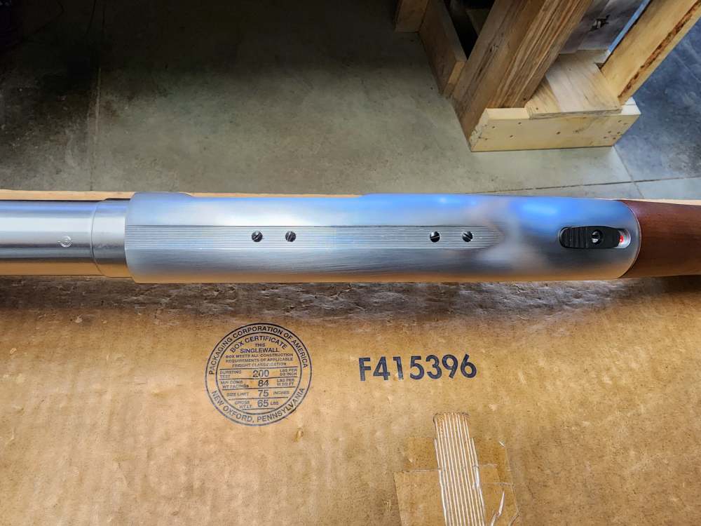 PICS NEW TALO MOSSBERG PUMP 590 NIGHT STICK 12 GAUGE 14" 3 WALNUT SHOCKWAVE-img-14