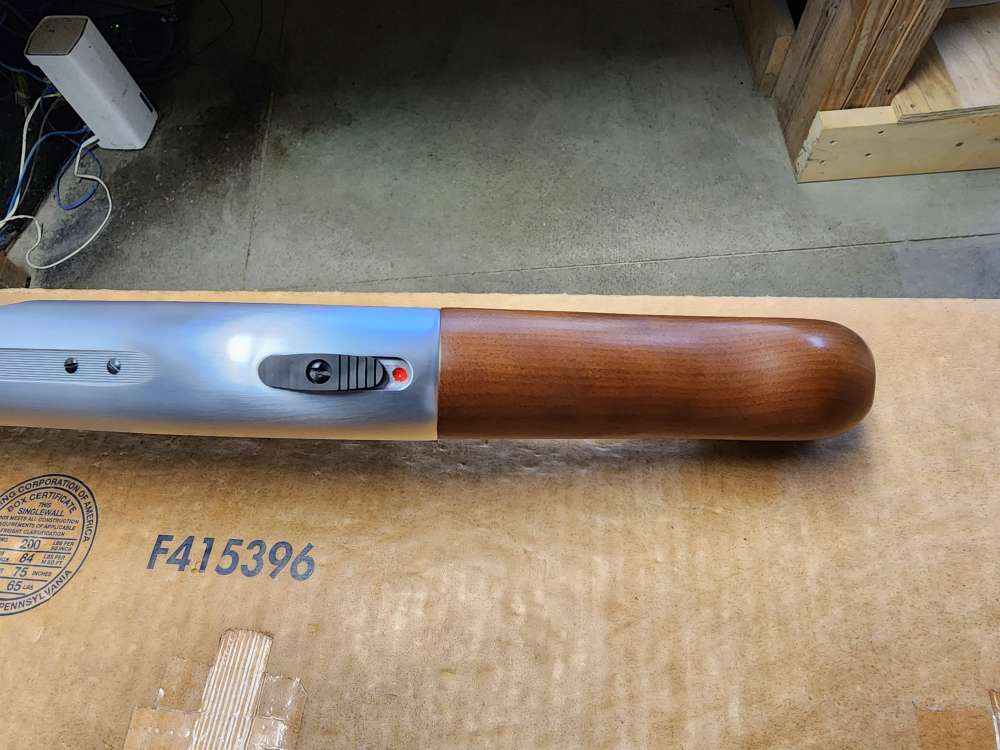PICS NEW TALO MOSSBERG PUMP 590 NIGHT STICK 12 GAUGE 14" 3 WALNUT SHOCKWAVE-img-13