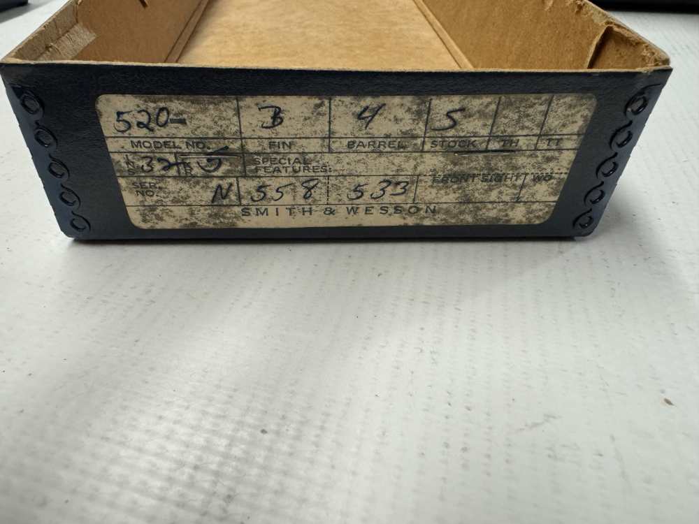 RARE! SMITH & WESSON MODEL 520 NY STATE POLICE .357 MAG ORIG BOX $.01 PENNY-img-5