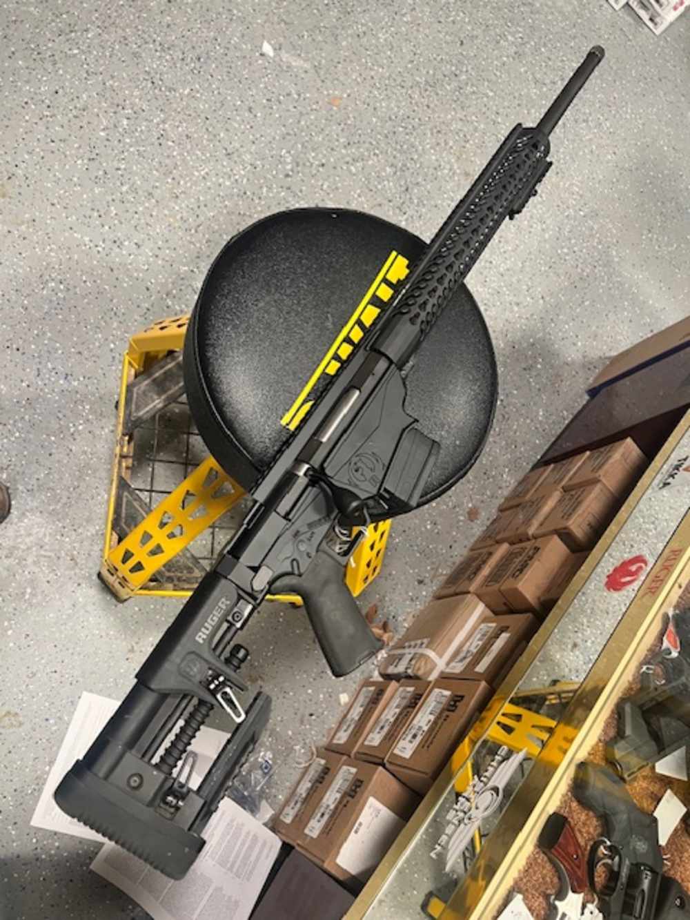 USED RUGER PRECISION 6.5 CREEDMOOR 24" BARREL BOLT ACTION 90% SEE PHOTOS -img-0