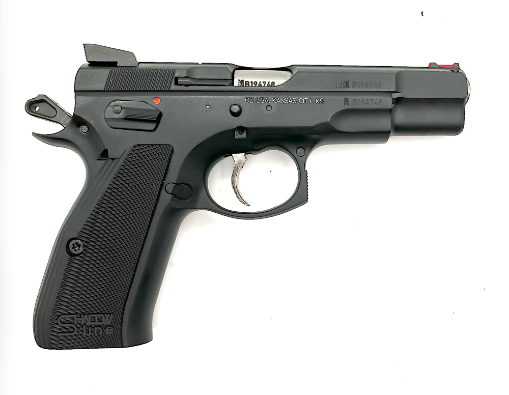 CZ 75 SHADOW LINE Black Polycoat (9mm) With Factory Box & Test Target-img-7