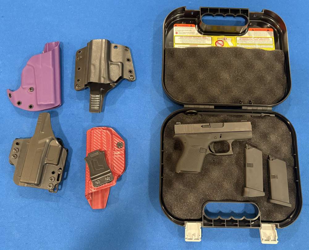 Glock 43 | 9mm | Semi Auto with Many Holsters -img-0