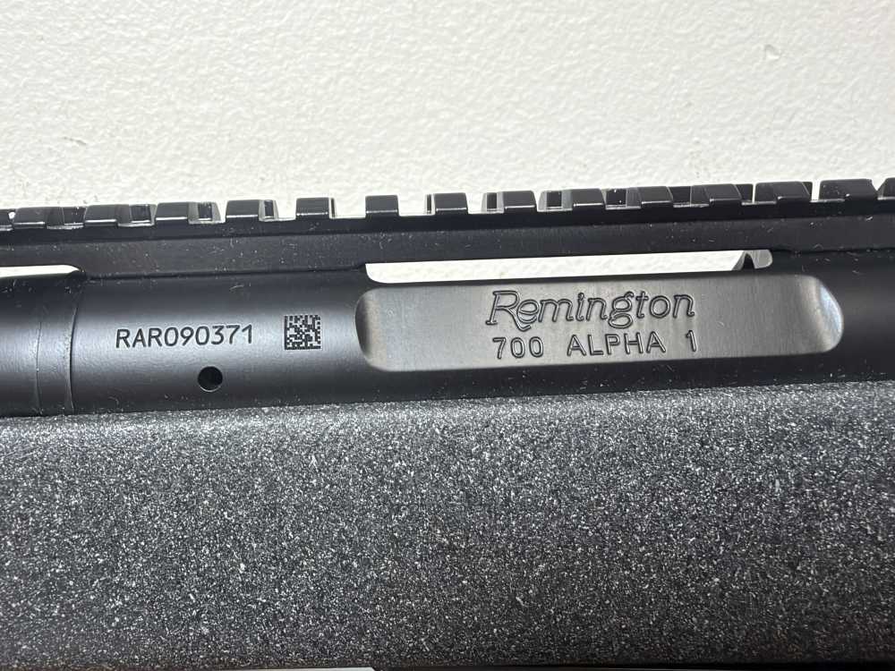 Remington Model 700 Alpha 1 Hunter 6.5 Creedmoor 22" Fluted Threaded-img-3
