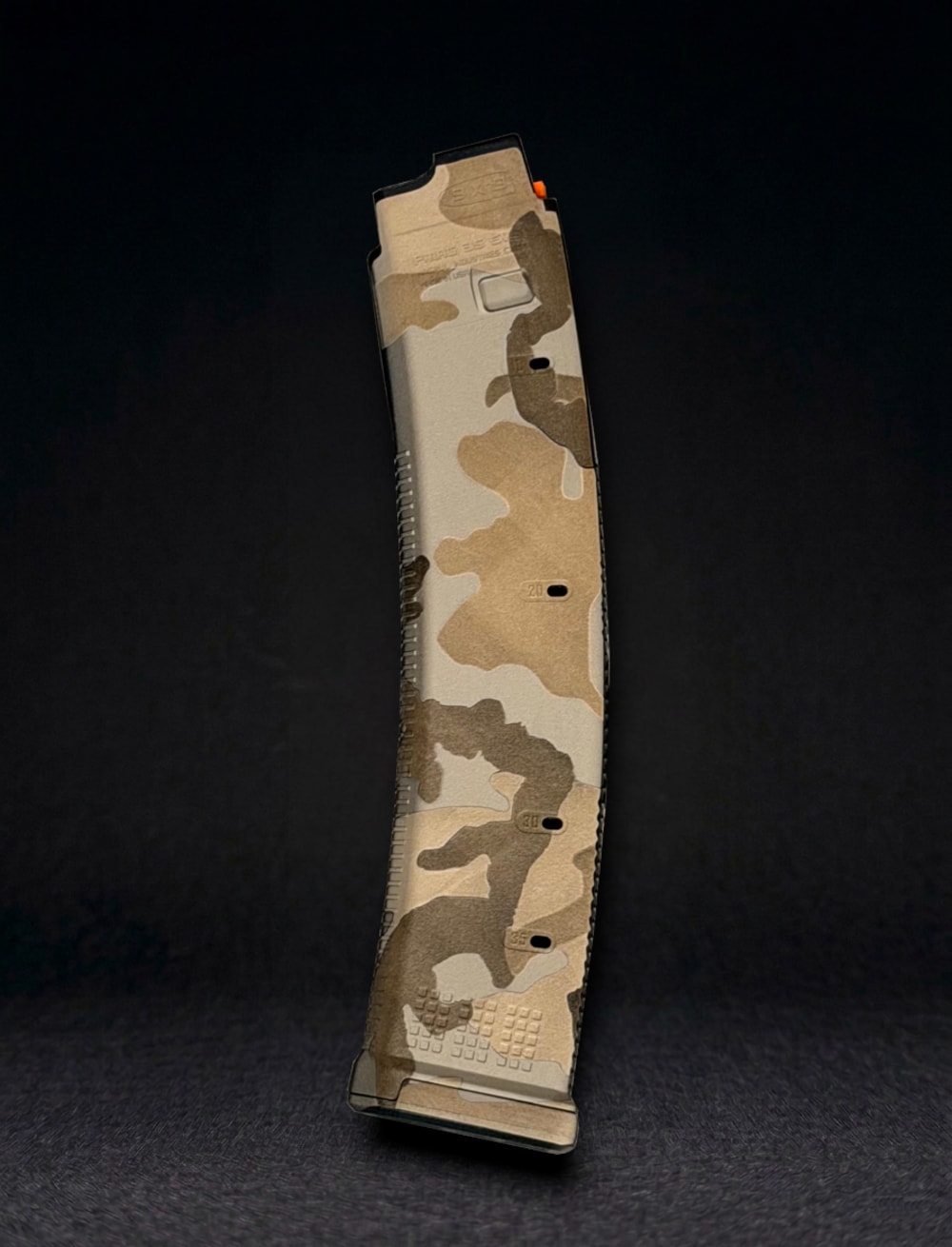 Laser Engraved CZ Scorpion 35rd Magpul PMAG Magazine Desert M81 Camo-img-0