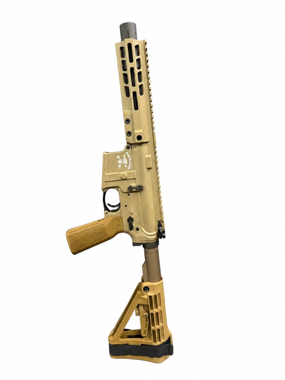 AR Pistol Desert Gold| Custom Cerakote -img-1