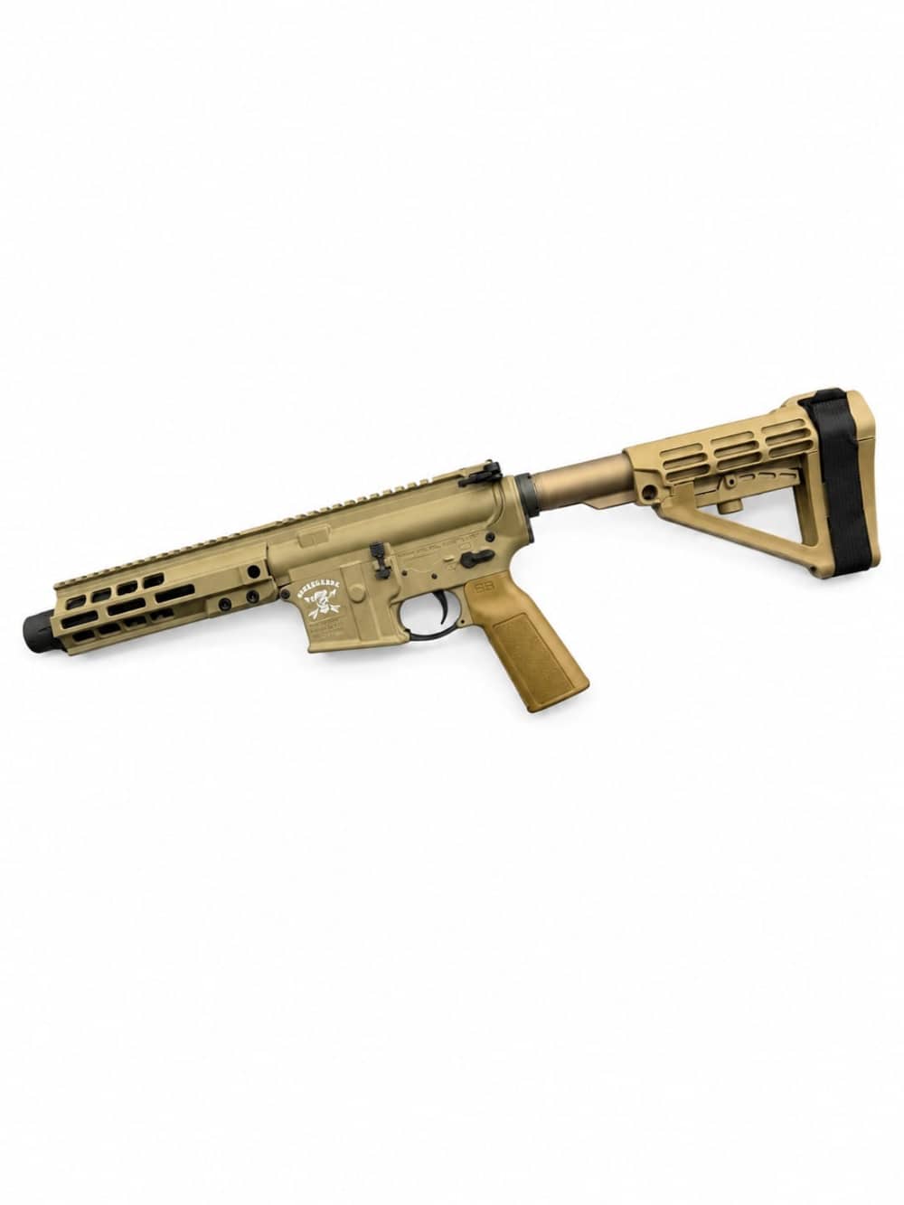 AR Pistol Desert Gold| Custom Cerakote -img-2
