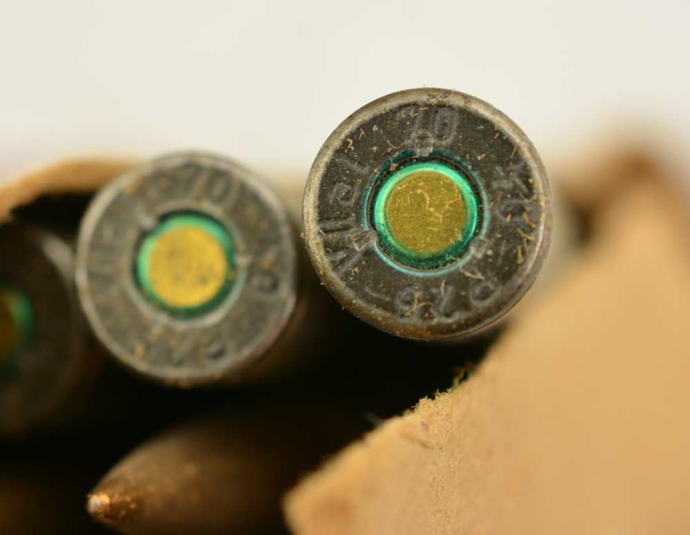 WWII German 8mm Mauser Patronen s.S. Ball Steel Case Ammo 240rnds with Case-img-2
