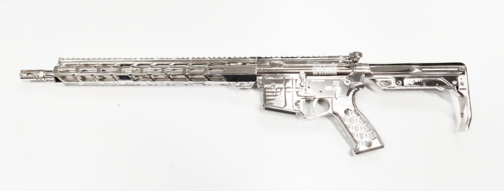 POF-USA P415 FULLY NICKEL PLATED AR15 5.56-img-0