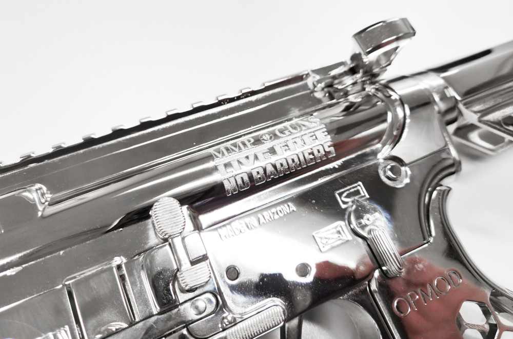POF-USA P415 FULLY NICKEL PLATED AR15 5.56-img-3