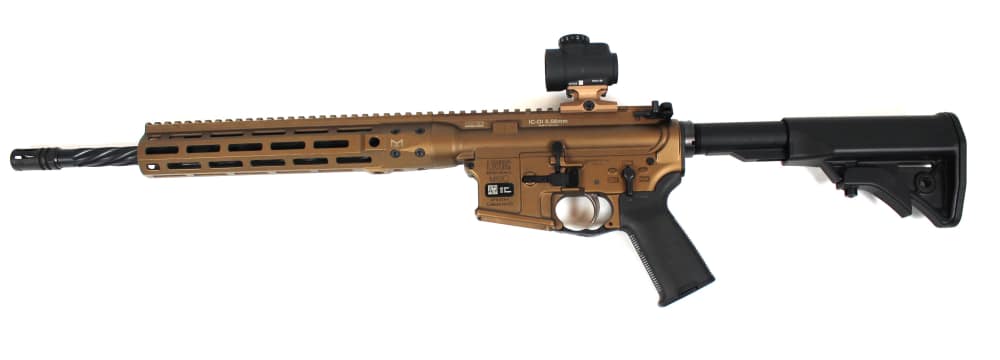 LWRC M6IC 5.56 WITH TRIJICON MRO -img-0