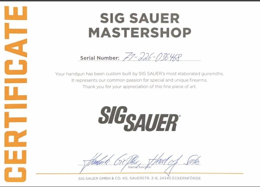 Holy Grail Sig Sauer P226 X 6 Club 30 Mastershop 1 of 5-img-5
