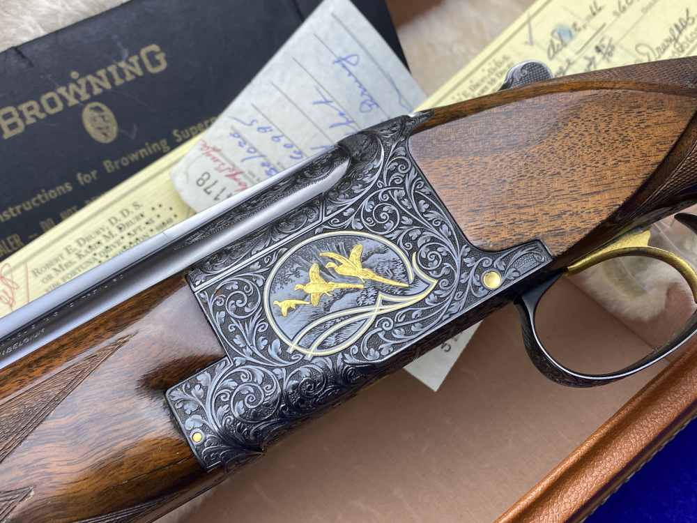 1965 Browning Superposed MIDAS GRADE 12ga *ANDREW DIERCKX MASTER ENGRAVED*-img-0