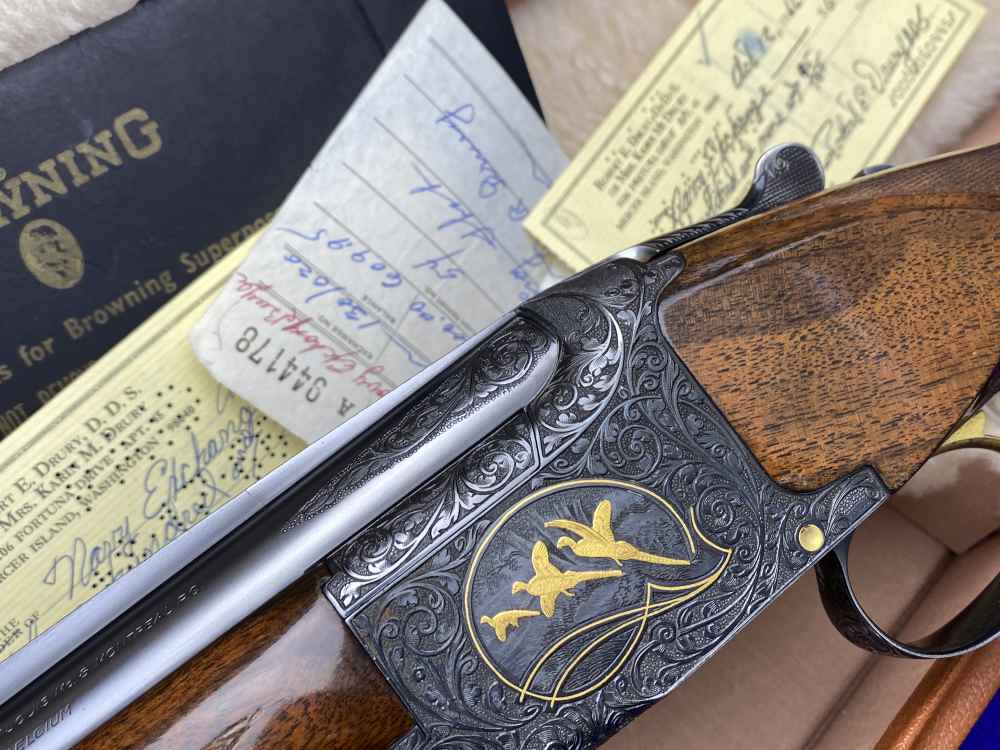 1965 Browning Superposed MIDAS GRADE 12ga *ANDREW DIERCKX MASTER ENGRAVED*-img-66
