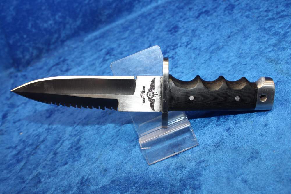 DEA Special Agent Pilot Knife 6.5" Blade with Sheath Robert Rippy Made-img-1