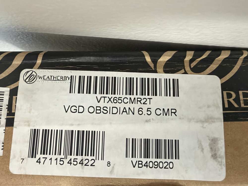 Weatherby Vanguard Obsidian 6.5 Creedmoor 22" Threaded 4+1-img-8