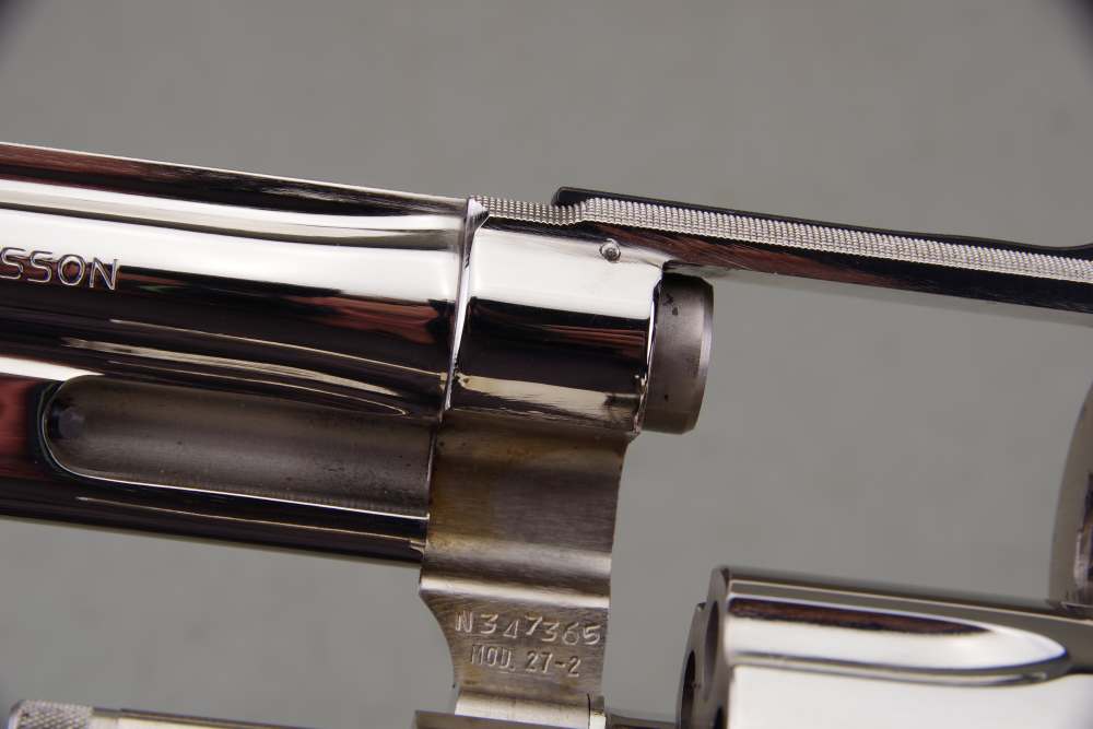 Exceptional 1977 S&W 27-2 357 Mag 5'' Nickel NIB Consecutive # Available-img-30